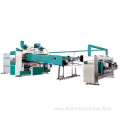 corrugated box printing folding gluing inline machine